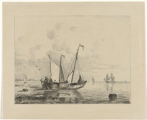 Purjelaiva alaslasketuilla purjeilla