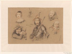 Figuurit Don Quijotesta tekijältä Willem Hendrik Schmidt