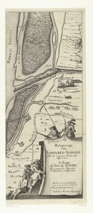 Beleg van Schenckenschans (oikea sivu), 1635 Schencken-Schansin piiritys, kaikki uudet linnoitukset ja lähestymistavat