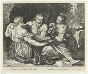 Tyttärensä juonut paljon tekijältä Willem Isaacsz. van Swanenburg