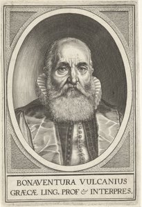 Portree van Bonaventura Vulcanius tekijältä Willem Isaacsz. van Swanenburg