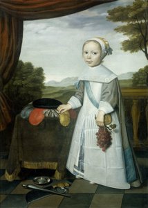 Muotokuva Johannes van Reesistä (1662-1690/91), Elisabeth van Oostenin velipuoli, lapsena tekijältä Willem Jansz. Ploy (attributed to)