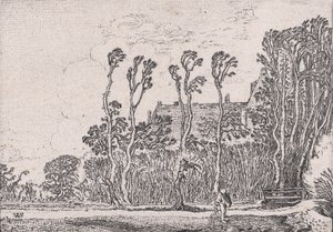Kylväjä, Verscheyden Landtschapjes Various Little Landscapes, levy 5, ca. 1616.