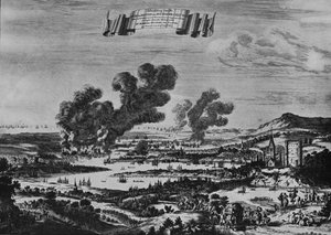 Hollands Raid on Thames, c1668