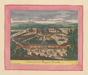 Rückseite der Menagerie von Versailles tekijältä Willem Swidde