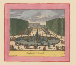 Kaskaden in den Gärten von Versailles tekijältä Willem Swidde