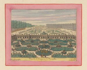 Ansicht der Orangerie von Versailles tekijältä Willem Swidde