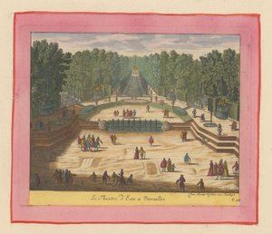 Wassertheater in den Gärten von Versailles tekijältä Willem Swidde