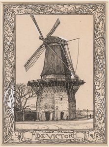 De Victor, tuulimylly Amsterdamissa