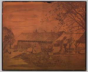 Gambar, llarga dependència, assecant la roba en primer pla finlandès tekijältä Willem Arnoldus Witsen
