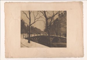 Herengracht, Amsterdam tekijältä Willem Arnoldus Witsen
