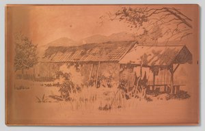 Pitkä ulkorakennus, Gambar tekijältä Willem Arnoldus Witsen