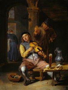 Sokea viulunsoittaja, 1637-1677. tekijältä Willem van Herp