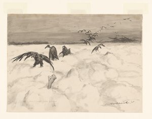 Ei uutisia edessä (alkuperäinen nimi esineessä) tekijältä Willem van Schaik (signed by artist)