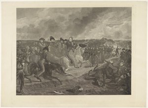 Orangen prinssi Quatre-Brasin taistelussa, 1815