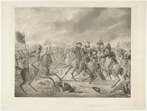Orangen prinssi Waterloon taistelussa 1815