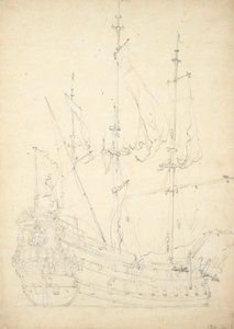 Groeningenin muotokuva. Rakennettu 1641. 48 tykkiä. Tanskan rahtaama 1666-1667, ei mainita sen jälkeen. Kutsuttu myös nimillä "Stad Groeningen", "Wapen van Groeningen" ja "Zwarte Arend", noin 1666 (offset, grafiitti).