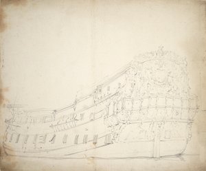 Muotokuva englantilaisesta neljännen luokan oppilaasta, noin 1675 (grafiitti)