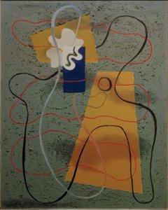 Sininen simpukan muoto tekijältä Willi Baumeister