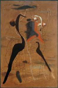 Kävelevä hahmo tekijältä Willi Baumeister