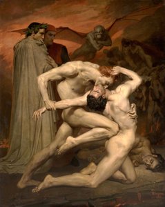 Dante ja Virgile tekijältä William-Adolphe Bouguereau