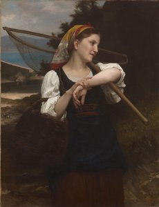 Kalastajan tytär tekijältä William-Adolphe Bouguereau