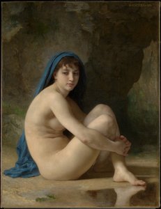 Istuva alaston tekijältä William-Adolphe Bouguereau