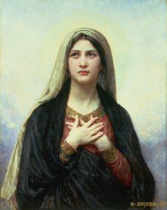 Madonna tekijältä William-Adolphe Bouguereau