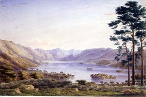 Loch Garry, Invernesshire tekijältä Joseph Mallord William Turner