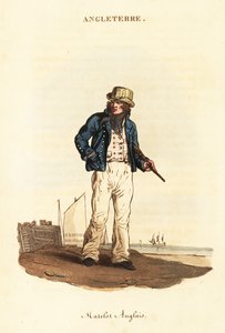 Brittiläinen merimies Lord Nelsonin laivastossa