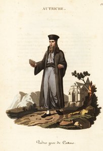 Kreikan ortodoksinen pappi Kotorista, Montenegrosta