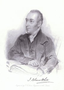 Joseph Blanco White, espanjalainen teologi ja runoilija (kaiverrus) tekijältä William (after) Behnes