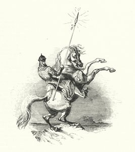 Horseman Of Brass (kaiverrus) tekijältä William (after) Harvey