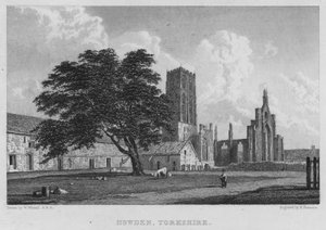 Howden, Yorkshire (kaiverrus) tekijältä William (after) Westall