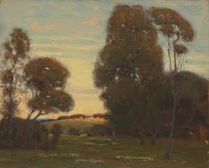 Nimetön ranskalainen maisema, 1905. tekijältä William A. Harper