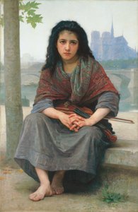 Asunnottomat, 1890 tekijältä William Adolphe Bouguereau