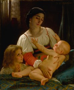 Le Réveil (Vähennys) tekijältä William Adolphe Bouguereau