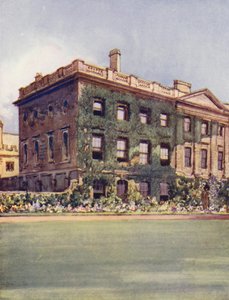 Corpus Christi College (värillinen litografia)