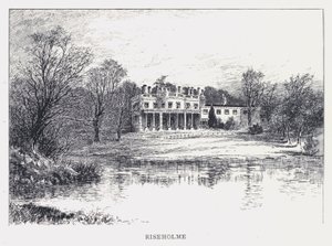 Riseholme (kaiverrus) tekijältä William Alexander Ansted