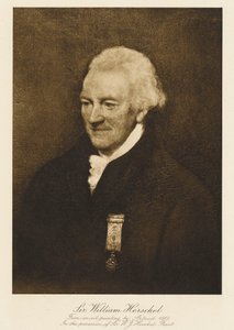 Sir William Herschel (1738-1822) (painettu)