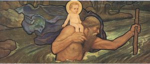 Pyhä Kristoffer, Bibbys Annual, 1916-17 tekijältä William Arthur Chase