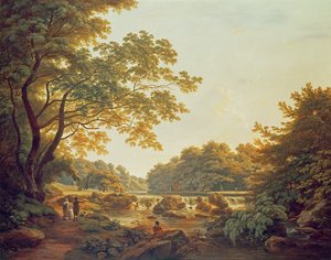 Figuurit padon luona Clodiagh-joella Charleville Forestissa, Offalyn kreivikunnassa, 1801