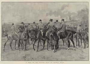 Grafton Huntin tapaaminen Astwell Millsissa