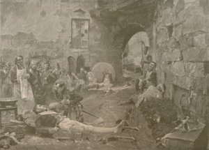 "Napoleon ja marsalkka Lannes Esslingissä", 1809, 1896