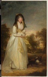 Kuningatar Charlotten muotokuva (1744-1818) tekijältä William Beechey