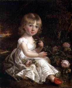 Nuoren tytön muotokuva (öljy kankaalle) tekijältä William Beechey
