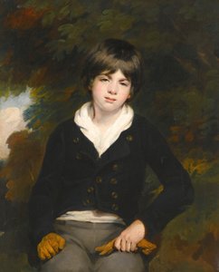 Pojan muotokuva, jonka sanotaan olevan Master Barker. tekijältä William Beechey