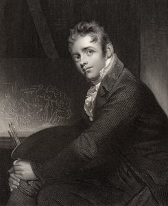 Sir David Wilkie, kaiverrettu H. Robinson, National Portrait Gallerysta, osa V, julkaistu noin 1835 tekijältä William Beechey