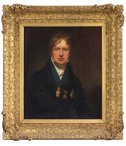 Sir George Nayler, sukkanauhakuningas (Garter King of Arms) tekijältä William Beechey