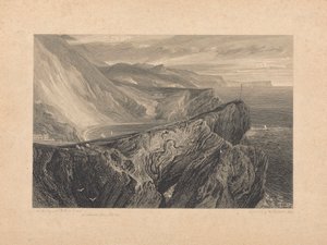 Lulworth Cove, Dorset tekijältä William Bernard Cooke
